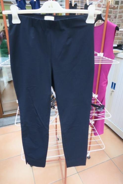 Broek donkerblauw (elast. tailleband) Seductive mt 36, Kleding | Dames, Broeken en Pantalons, Zo goed als nieuw, Maat 36 (S), Blauw