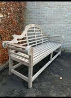 Tuinbank in teak, Tuin en Terras, Tuinbanken, Ophalen, Zo goed als nieuw
