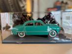 Kuifje TinTin auto Ford 1:24, Verzamelen, Ophalen, Kuifje, Zo goed als nieuw, Beeldje of Figuurtje