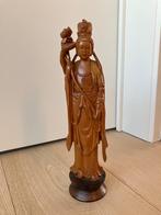 Chinees houtsnijwerk vrouw, Ophalen