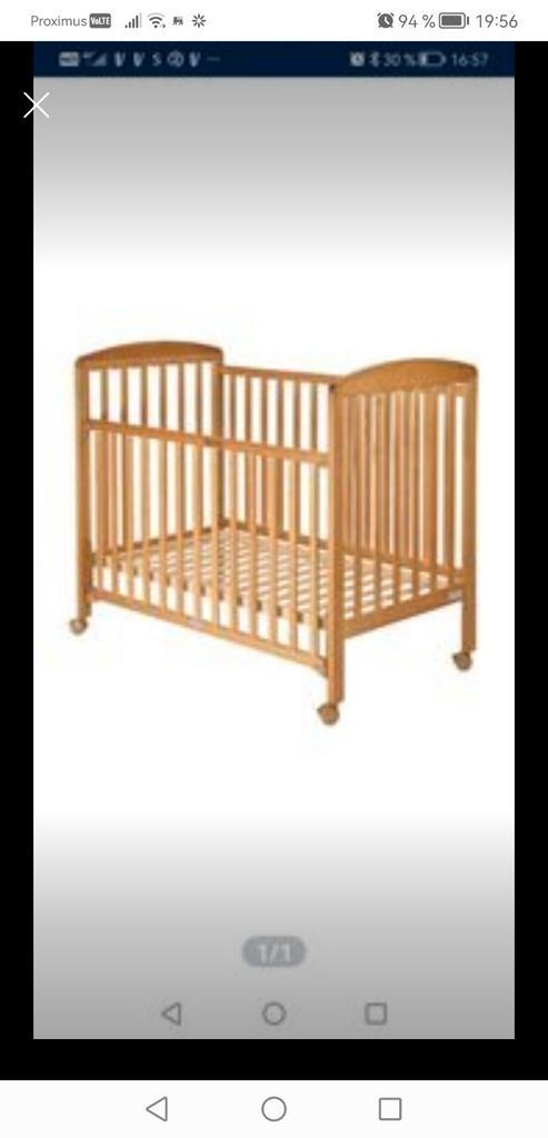 Lit cage de qualité / kooibed voor baby, Enfants & Bébés, Chambre d'enfant | Chambres d'enfant complètes, Comme neuf, Enlèvement ou Envoi