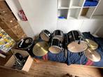 Gebruikte Sonor Force 2000 batterij met accessoires, Muziek en Instrumenten, Drumstellen en Slagwerk, Ophalen, Gebruikt, Overige merken