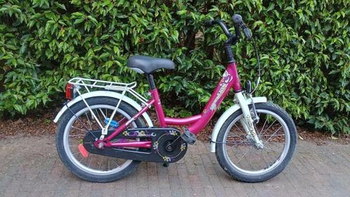 Prachtige meisjesfiets 16 inch.  Golden Lion., Fietsen en Brommers, Fietsen | Meisjes, Gebruikt, 16 inch, Handrem, Ophalen
