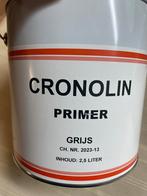 Cronolin grijze roestwerende primer voor hout en metaal 2,5l, Hobby & Loisirs créatifs, Peinture, Enlèvement ou Envoi, Neuf