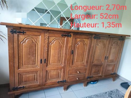 Groot dressoir/dressoir met ketting, Huis en Inrichting, Kasten | Dressoirs, Gebruikt, Ophalen