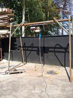 hijslier + portiek, Doe-het-zelf en Bouw, Lieren en Takels, Ophalen, Gebruikt