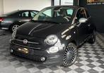 Fiat 500 0.9TwinAir Lounge 1er Propriétaire Garantie 1 An, Autos, Cuir, Noir, 2 cylindres, Berline