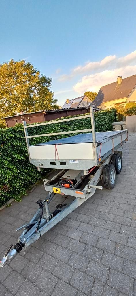 3 kants kipper/kipaanhangwagen/307x170/MTM 3500K oprijrampen, Auto diversen, Aanhangers en Bagagewagens, Ophalen