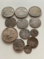 Lotje zilveren munten., Ophalen, Overige landen, Losse munt, Zilver