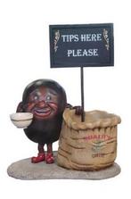 Coffee Bean - Koffieboon - 58 cm, Ophalen, Nieuw