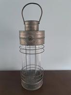 Très belle lanterne de type industriel, Maison & Meubles, Lampes | Suspensions, Enlèvement, Comme neuf, Verre