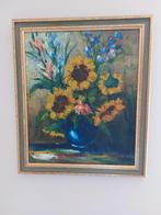 Peinture au couteau, Maison & Meubles, Enlèvement, Comme neuf, 50 à 75 cm, 50 à 75 cm