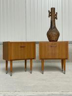 2 Vintage/design kastjes jaren 50- 60, Huis en Inrichting, Kasten | Ladekasten, Ophalen, Minder dan 50 cm, Gebruikt, Minder dan 100 cm