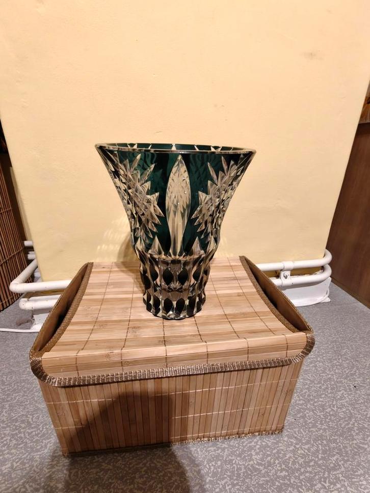 Val Saint Lambert XXL vaas, Antiek en Kunst, Antiek | Vazen, Ophalen