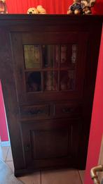 1 horloge 1 meuble buffet/Vaisselier et 2 coffres en chêne, Maison & Meubles, Enlèvement, Comme neuf, Chêne