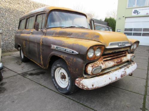 Suburban 1959, conduite complète, ligne originale à 6 cils d, Autos, Oldtimers & Ancêtres, Particulier, Chevrolet, Essence, Enlèvement