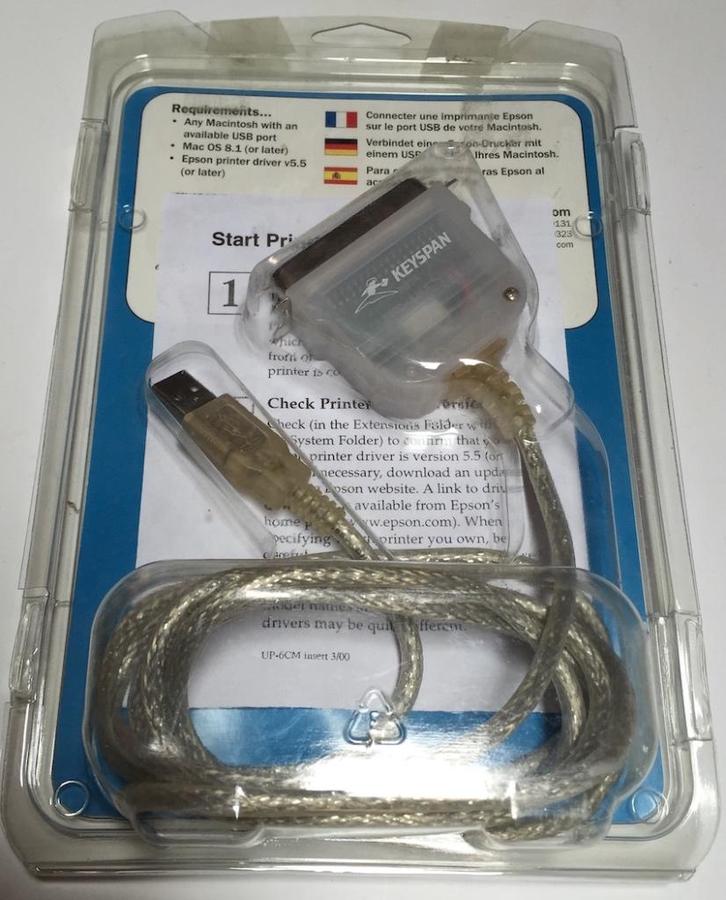 PRINTER Converter KEYSPAN:  USB naar Parallel adapter, Computers en Software, Pc- en Netwerkkabels, Nieuw, Ophalen of Verzenden