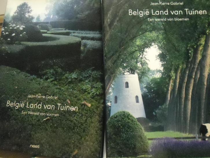 België land van tuinen, 2 prachtige grootformaat boeken v, Boeken, Wonen en Tuinieren, Zo goed als nieuw, Verzenden