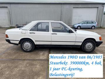 8X Oldtimers te koop Mercedes W201, W124, W124 beschikbaar voor biedingen