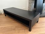 IKEA LACK tv-meubel — 120 cm bruin-zwart tv-meubel, Huis en Inrichting, Kasten |Televisiemeubels, Ophalen, Gebruikt