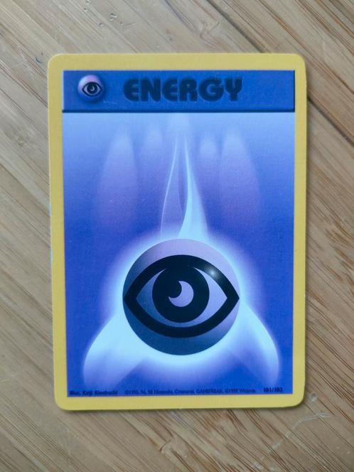 carte pokémon énergie psy, set de base 1999, psy energy, Hobby & Loisirs créatifs, Jeux de cartes à collectionner | Pokémon, Utilisé