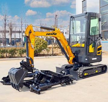 1.8T Minigraafmachine met Kubota-motor beschikbaar voor biedingen