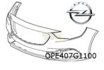 Opel Insignia B (6/17-) voorbumper (bij PDC en/of UD5) (te s, Opel, Pare-chocs, Avant, Enlèvement ou Envoi