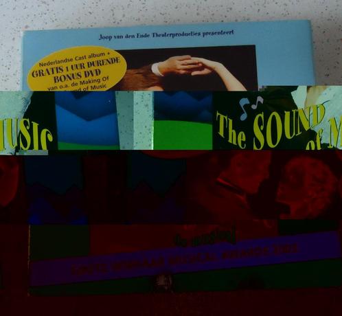 Lot 162 CD + DVD Box van "The Sound Of Music" De Musical., Cd's en Dvd's, Cd's | Filmmuziek en Soundtracks, Zo goed als nieuw