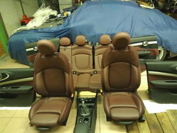 MINI Cooper F54 sportinterieur leer Cross punch bordeaux beschikbaar voor biedingen