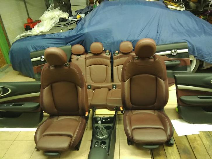 MINI Cooper F54 sportinterieur leer Cross punch bordeaux, Auto-onderdelen, Interieur en Bekleding, Mini, Nieuw, Ophalen of Verzenden