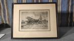 Juliaan Severin (1888-1975) - Gesigneerde ets, Antiek en Kunst, Kunst | Etsen en Gravures, Ophalen of Verzenden