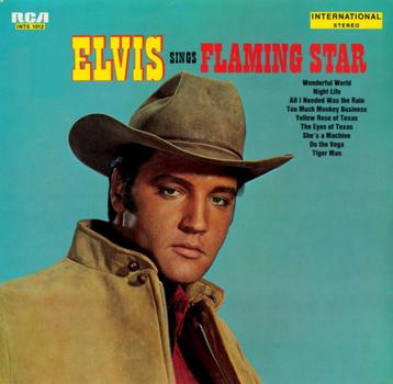 elvis presleys sings flaming star, Enlèvement ou Envoi, Comme neuf, 12 pouces, Rock and Roll