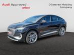 Audi Q4 Sportback e-tron Q4 Sportback e-Tron 82 kWh 50 Quatt, Auto's, Automaat, Lederen bekleding, Overige modellen, Zwart