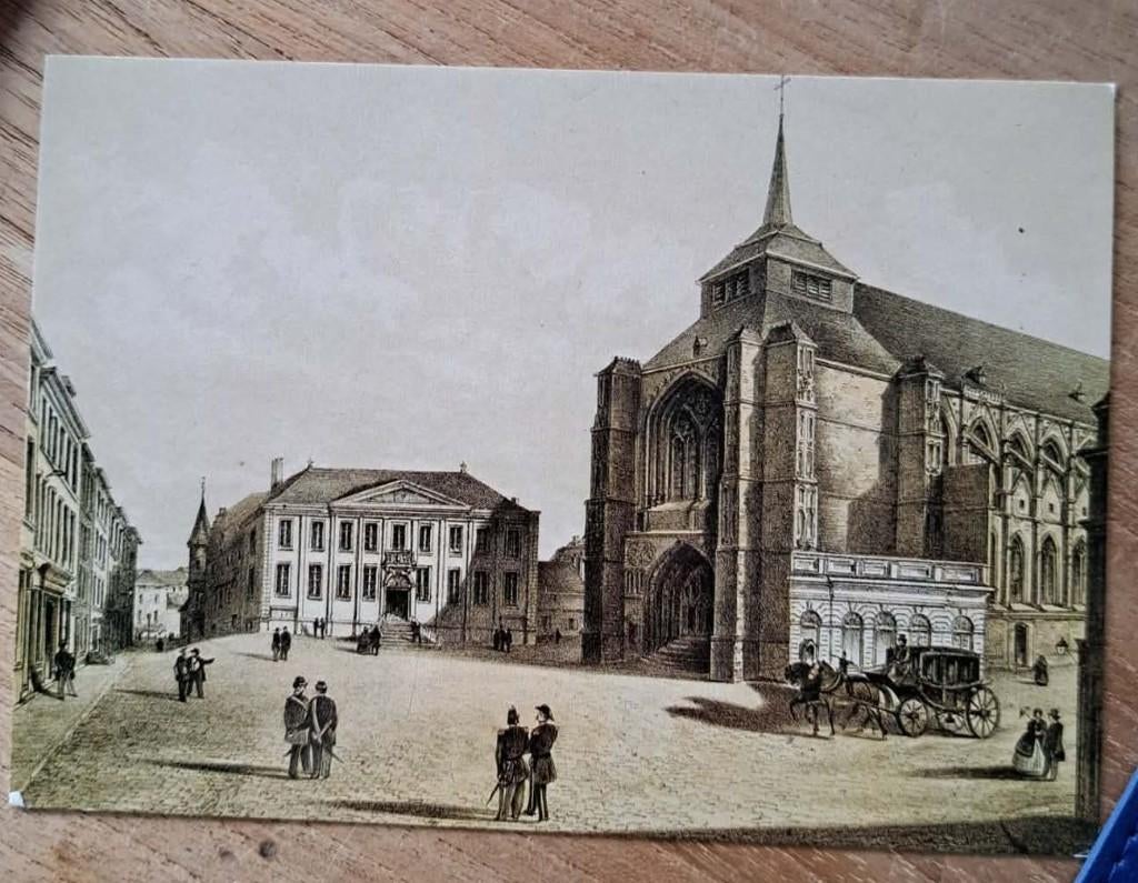 postkaart Sted. Museum - De grote Markt - Diest, Ophalen of Verzenden, Ongelopen, Vlaams-Brabant