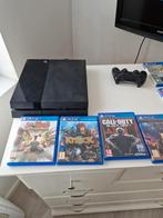 Ps4 met controler, oplader, 14 bijhorende games, Ophalen, Gebruikt