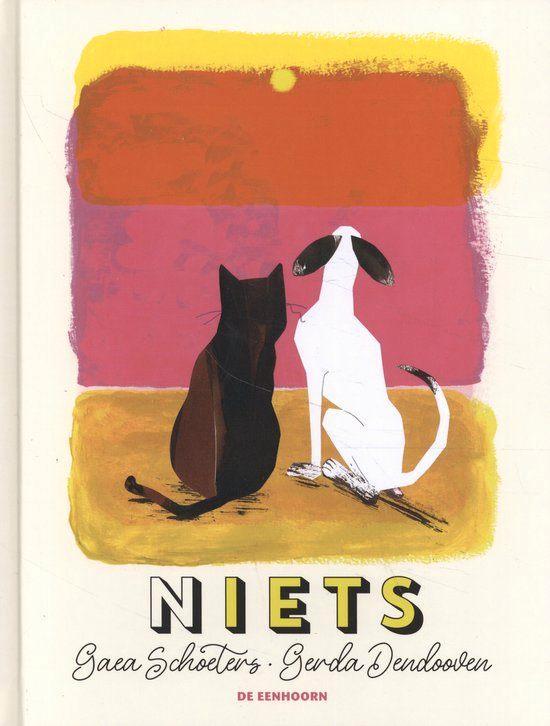 boek: (n)iets/ Gaea Schoeters en Gerda Dendooven, Boeken, Kinderboeken | Kleuters, Zo goed als nieuw, Fictie algemeen, Voorleesboek