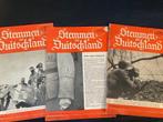 3 magazines ‘stemmen uit Duitschland’, Livres, Guerre & Militaire, Enlèvement ou Envoi