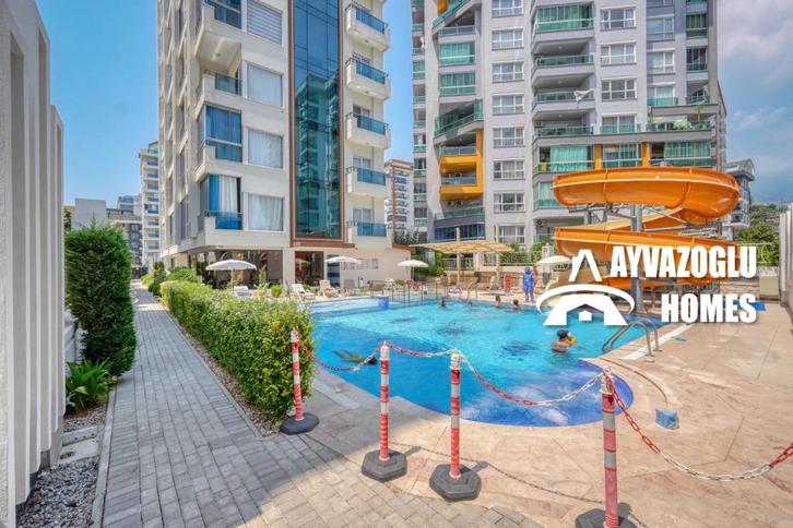 1+1 appartement in Mahmutlar met uitzicht op het zwembad, Immo, Buitenland, Turkije, Appartement, Stad