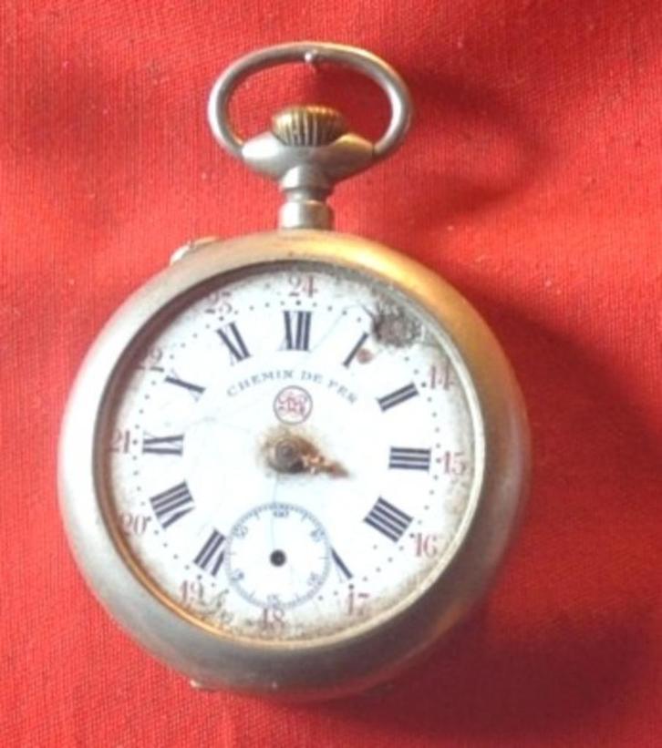 montre gousset a réparer ou pour pièce (2), Antiek en Kunst, Antiek | Overige Antiek, Ophalen of Verzenden