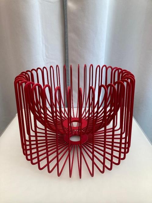 Vintage IKEA Trädig fruitschaal / lampenkap, Huis en Inrichting, Woonaccessoires | Schalen en Manden, Gebruikt, Schaal, Rond, Overige materialen