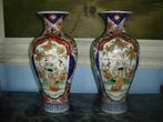 Magnifique grande paire de vases en imari d'époque 19eme, Ophalen of Verzenden
