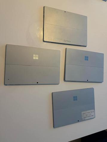 4 x Microsoft surface pro 4 voor onderdelen of te herstellen beschikbaar voor biedingen