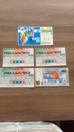 Voetbaltickets.  Euro88, WK90 en WK98