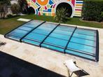 Abris piscine télescopique fabrication française, Ophalen, Nieuw, Afdekzeil