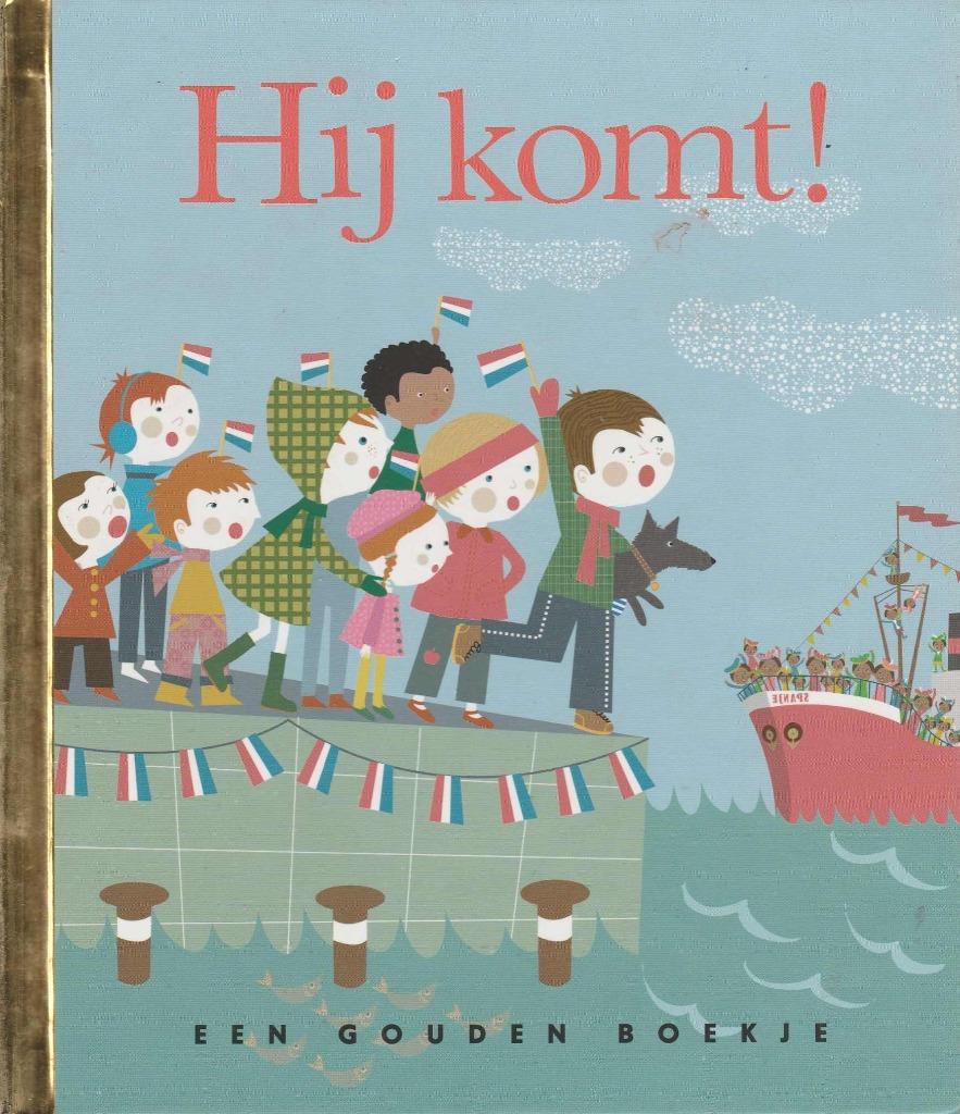 Hij komt - Een gouden boekje, Diversen, Sinterklaas, Nieuw, Ophalen of Verzenden