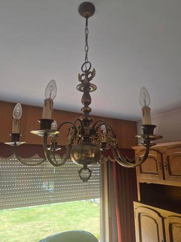 2 x luster / luchter en 4 x dubbele wandlamp beschikbaar voor biedingen