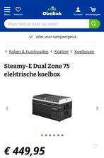 Steamy E, Caravans en Kamperen, Ophalen, Zo goed als nieuw, Koelbox, Compressor