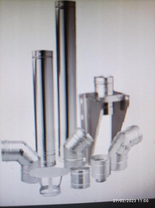 BUIZEN EN ACCESSOIRES VAN ROESTVRIJ STAAL, Doe-het-zelf en Bouw, Buizen en Afvoer, Nieuw, Rechte buis, Inox, Ophalen
