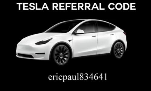 Tesla referral code link - direct korting!, Tickets en Kaartjes, Kortingen en Cadeaubonnen, Eén persoon, Overige typen, Kortingsbon