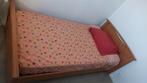 Lit simple matelas et sommier, Maison & Meubles, Chambre à coucher | Matelas & Sommiers, Comme neuf, 100 cm, Enlèvement, Une personne